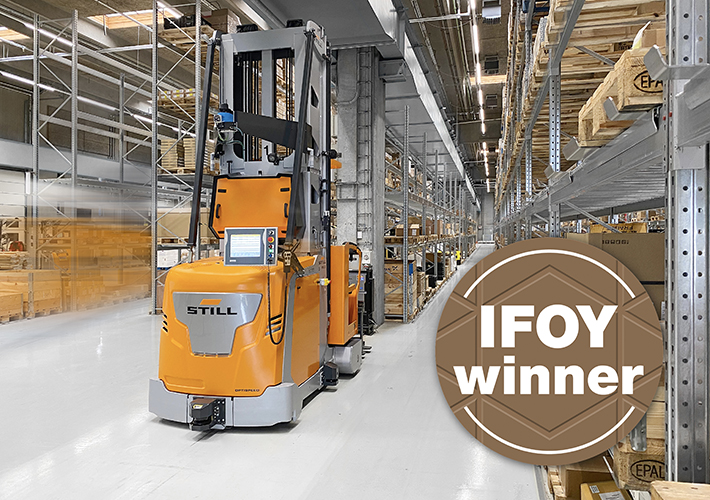 Foto STILL gana un premio IFOY por su proyecto de automatización en el almacén de Danfoss Power Electronics.